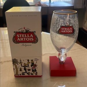 NEW IN BOX Stella Artois art of the chalice - Los Angeles Limited Edition